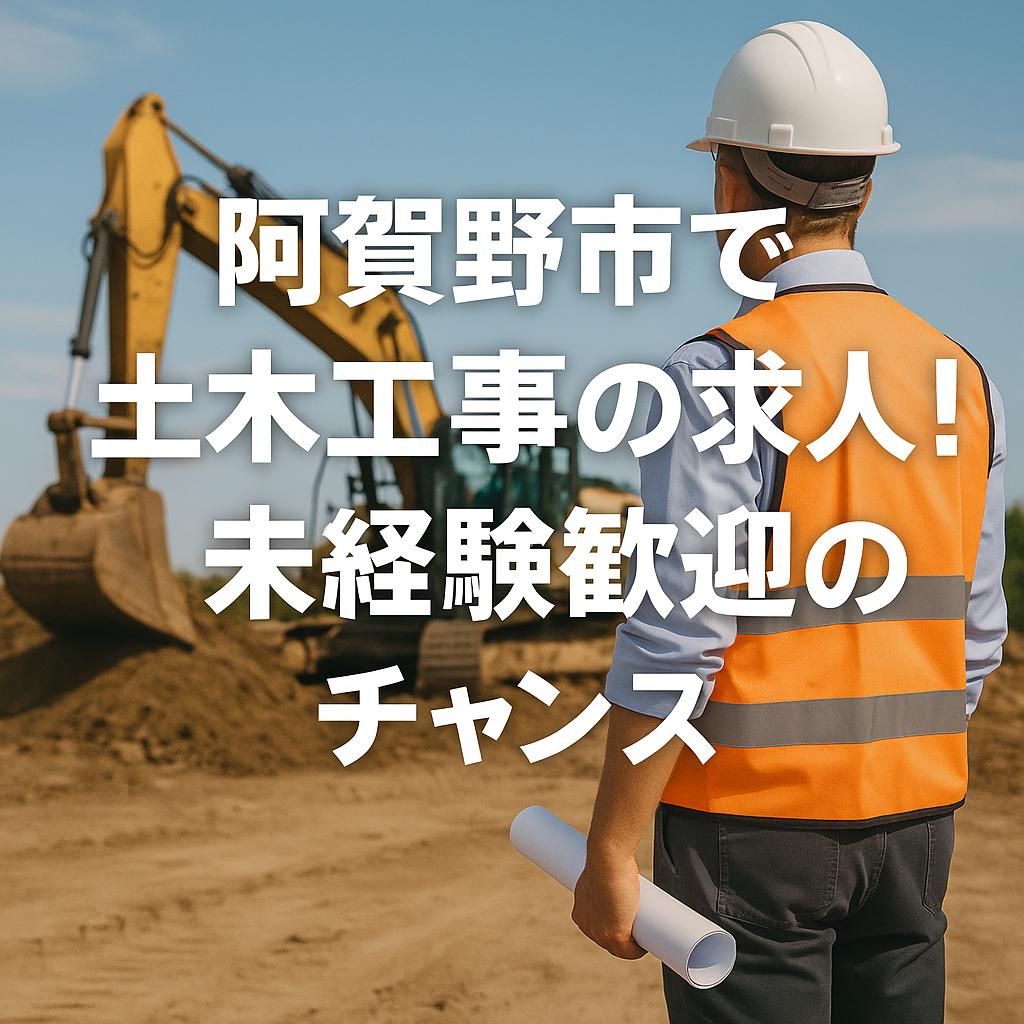阿賀野市で土木工事の求人！未経験歓迎のチャンス